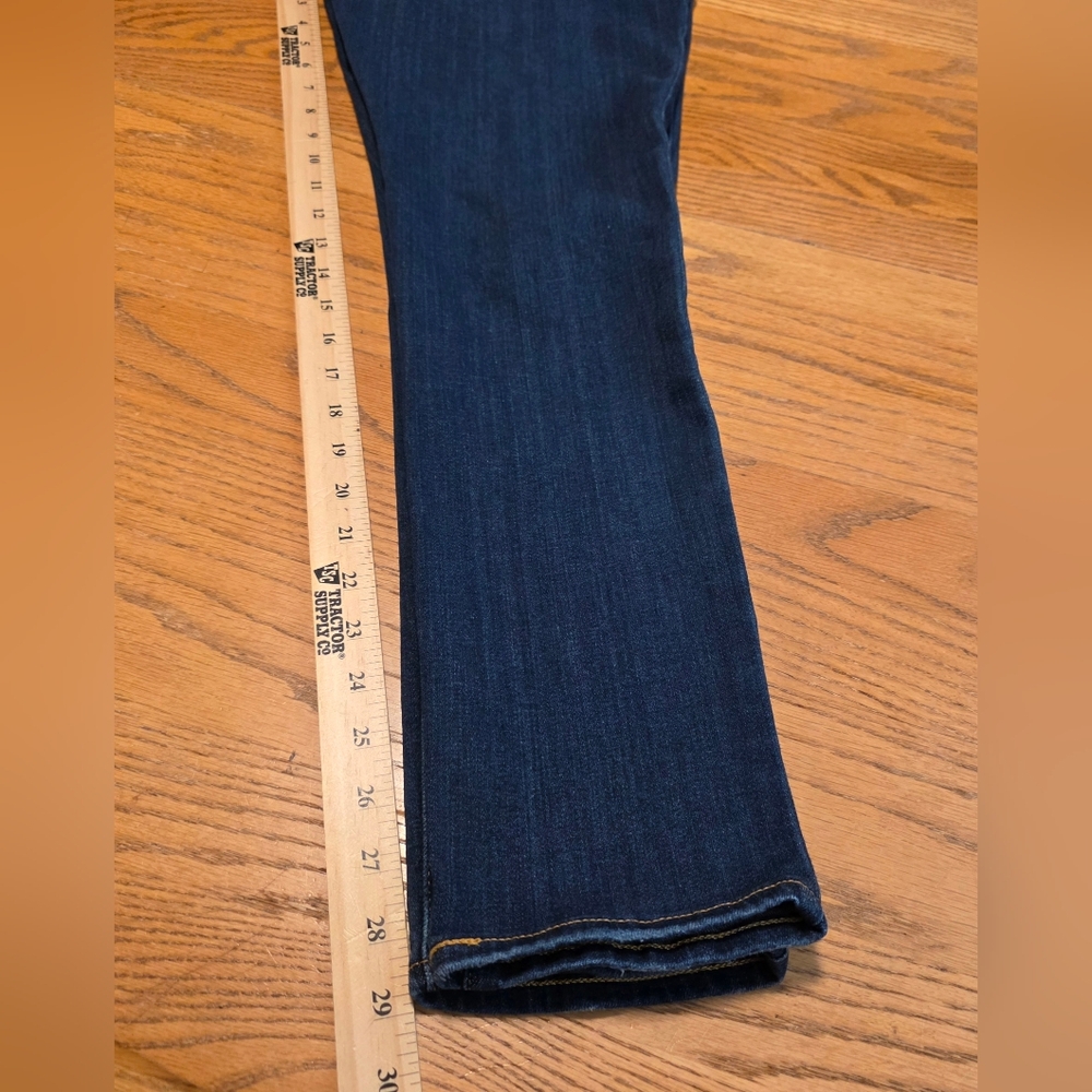 Levi's Women's 311 Shaping Skinny Jeans Soft Stretch Dark Blue Distressed 31X30 - Picture 14 of 16
